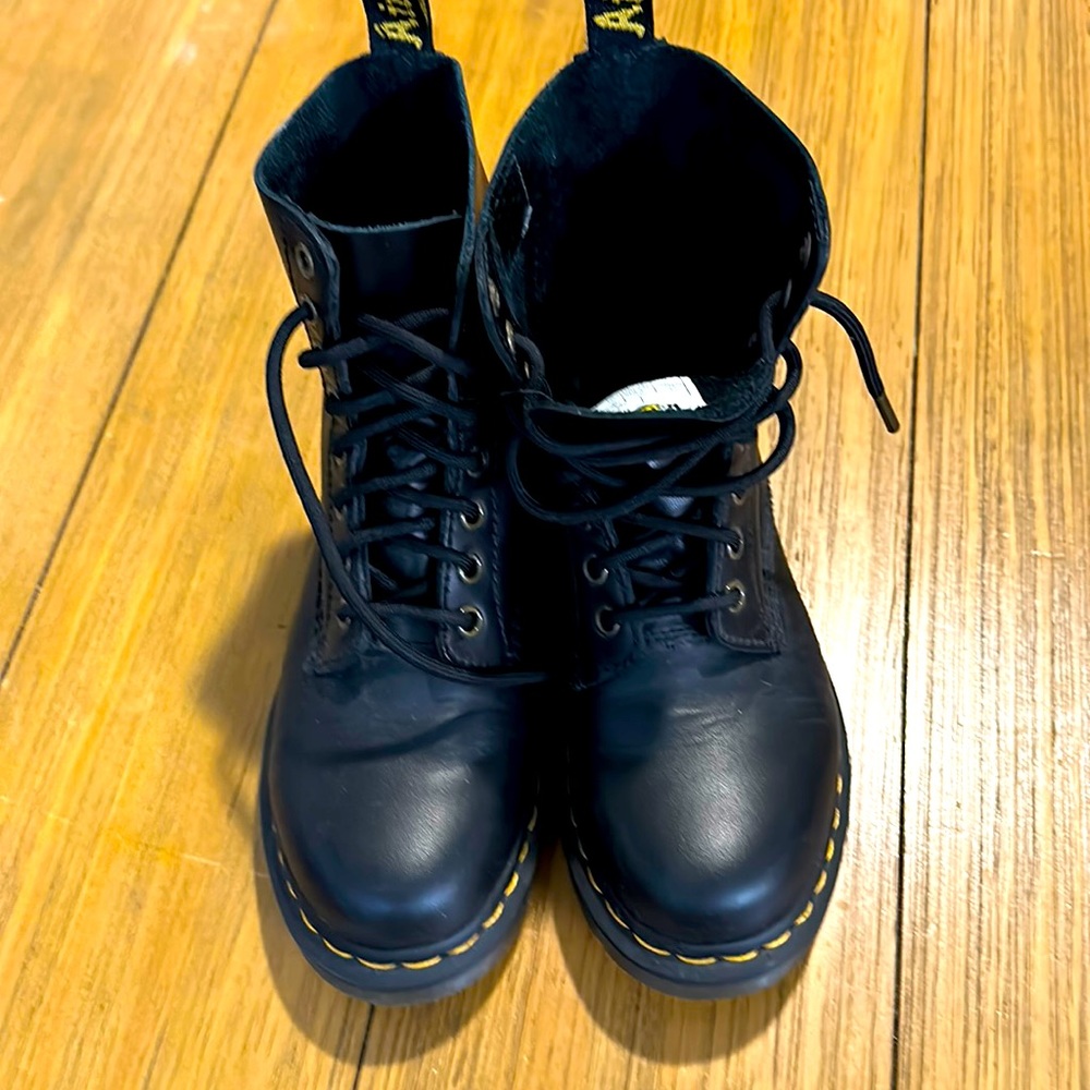 Dr. Martens Black Combat Boots
